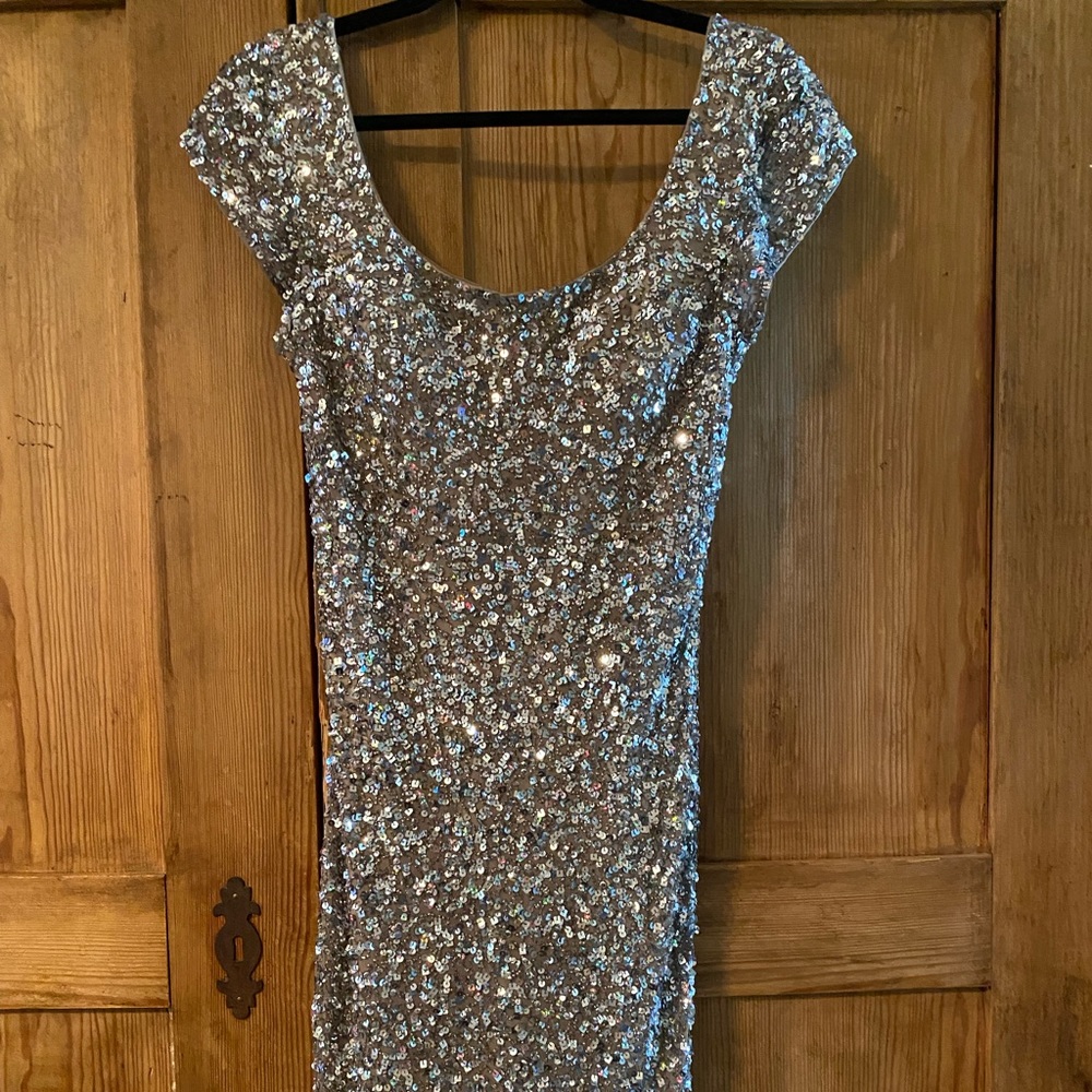 Scala fully beaded knee length dress